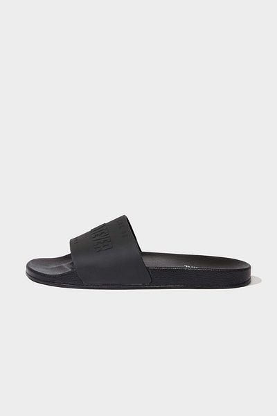 DeFacto Men's Flat Sole Faux Leather Slippers C9146Ax25Hs