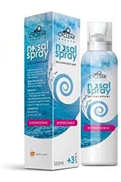 CYCLEAR Hypertonic Nasal Spray For 3+ Years | Daily Hygiene To Help Clear & Purify The Nasal Passage