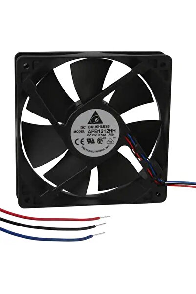 EGTECH AFB1212HH M105 DC 12V 0.50A 120x120x25mm Soğutma Fanı