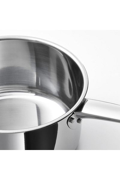 IKEA 365+ Saucepan with Lid, Stainless Steel, 2.0 l