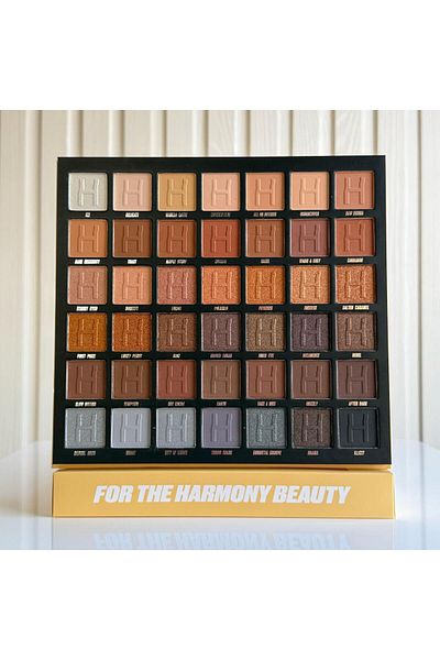 Harmony Beauty نيود مجموعة ظلال العيون الفاخرة 42 لون من هارموني بيوتي