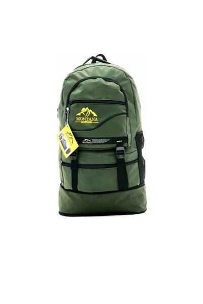 MONTANA MOUNTAINER Bellows Mountaineer Backpack 65 Liter Capacity Camping Bag