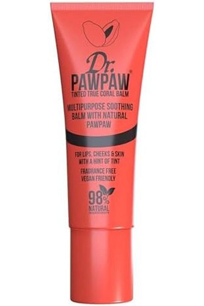 Dr.Pawpaw DR. PAWPAW DR PAWPAW TINTED TRUE CORAL BALM 10ML