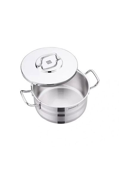 KORKMAZ Astra 2 steel pot, 20 cm capacity