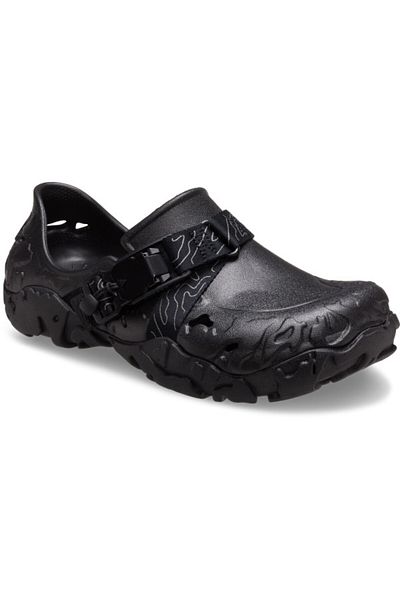 Crocs All Terrain Atlas Shoes 39-40 Eu - M7/w9 Us Black - Black/black