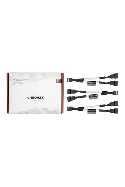 Noctua Set of 3 PWM splitter cables Noctua NA-SYC1 chromax white, White/Black