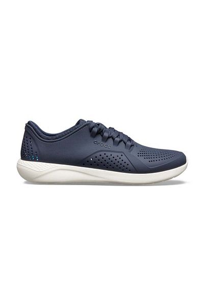 Crocs Pantofi sport Literide Pacer pentru bărbați, 43-44 EU - M10 US Albastru - Bleumarin/alb