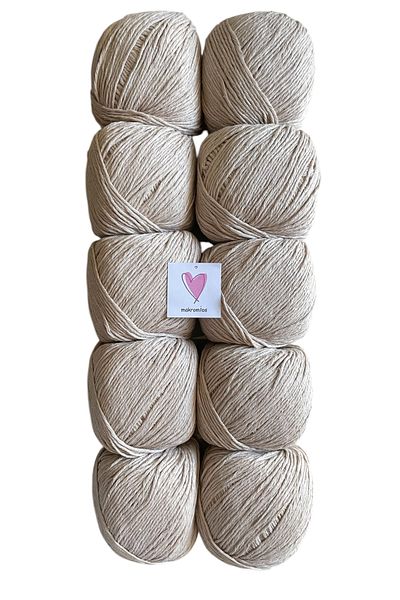 Makromİps 10 ΤΕΜ (50grx10) PREMIUM AMIGURUMI PUNCH ΣΙΝΤΡΙ ΒΡΕΦΙΚΟ ΜΑΛΑΚΟ ΒΑΜΒΑΚΙ ΠΛΕΚΤΟ ΣΙΝΤΡΙ ΧΟΜΠΙ