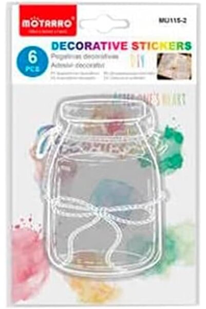 MOTARRO كتاب ملصقات زخرفية للمخططين والبطاقات والأعمال اليدوية والمذكرات والم...