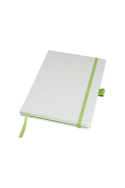 PAPER Agenda A5, JournalBooks Meyla, 80 file, coperti cartonate, file mixte, buzunar notite, Alba
