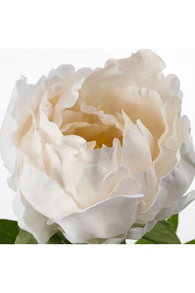IKEA SMYCKA Artificial Peony Flower White, 30 cm | Lifelike, Eco-Friendly, Durable