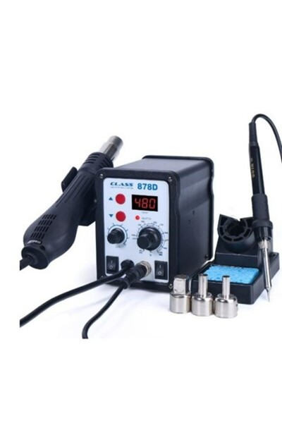 Class S-LİNE 878D İstasyon Havya 60W 1 Dijital Ekran;SLİNE