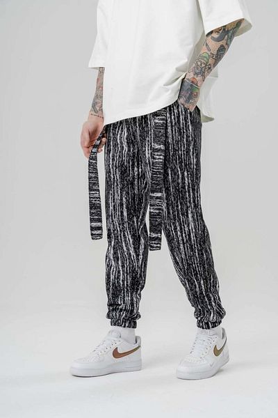 go gang own Parasite Belted Jogger Pants