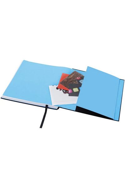 PAPER Square Delta agenda, hardcover, 18x18cm, 80 sheets, 80 grams/sqm, Black