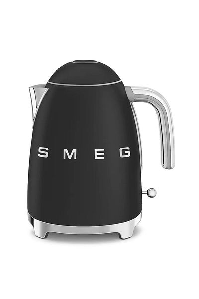 SMEG Fierbator electric Smeg KLF03BLMEU, 2400W, 1.7 L, Negru mat