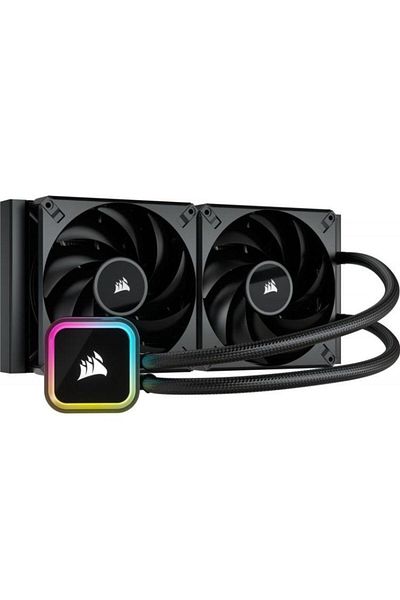 Corsair Cooler CPU Corsair H115i ELITE RGB, 140mm, 1600 rpm (Negru)