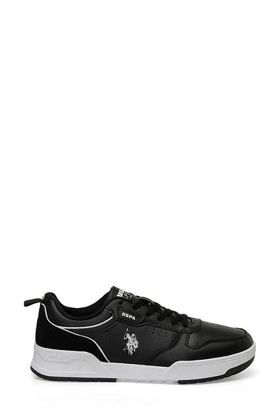 U.S. Polo Assn. Pantofi casual cu șireturi pentru bărbați, negri