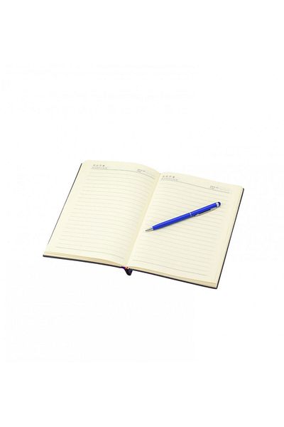 PAPER Dictando A5 lined notebook, 80 sheets, with built-in stylus pen, Purple