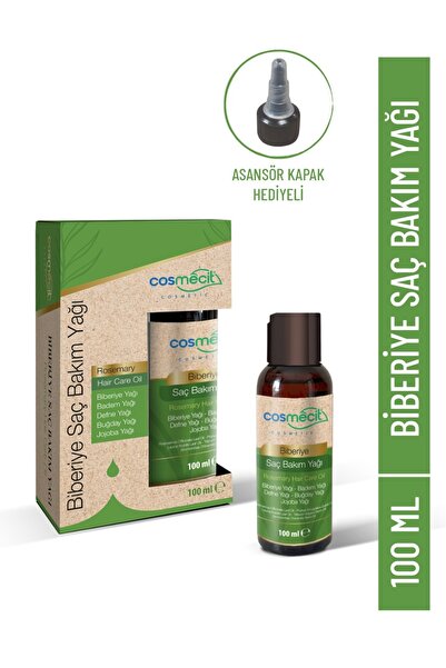 cosmecit Biberiye Saç Bakım Yağı 100ml - Besleyici & Güçlendirici Bitkisel Fo...