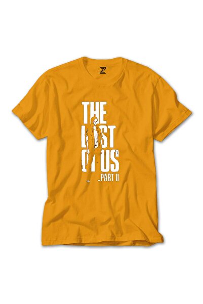 WAKHA Tricou colorat The Last of Us Ellie pentru gameri, culoare galbenă, măr...