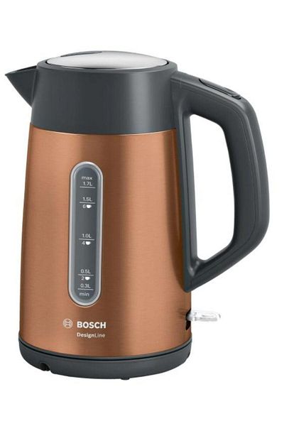 Bosch Fierbator de apa Bosch TWK4P439, 2400 W, 1.7 L (Negru/Auriu)