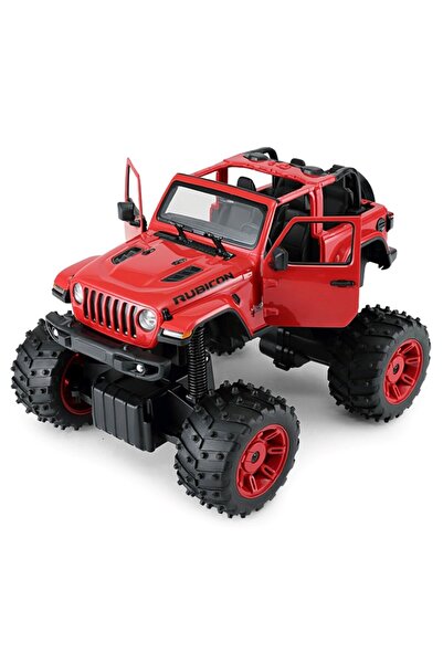 Rastar 1:14 Rc Uzaktan Kumandalı Jeep Wrangler Rubicon Big Wheel Off-Roader 2...