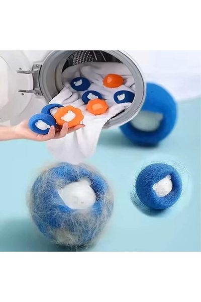 Yenimiyeni 3 Washing Machine Hair and Lint Collection Balls