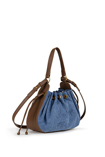 Twist KONTRAST ASKILI DENİM ÇANTA