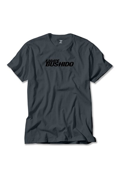 CrowsGate Μπλουζάκι με καπνιστό κείμενο Karete Bushido