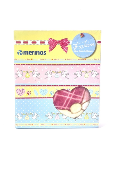 Merinos MERİNOS VİZON BEBEK BATTANİYESİ 100x120