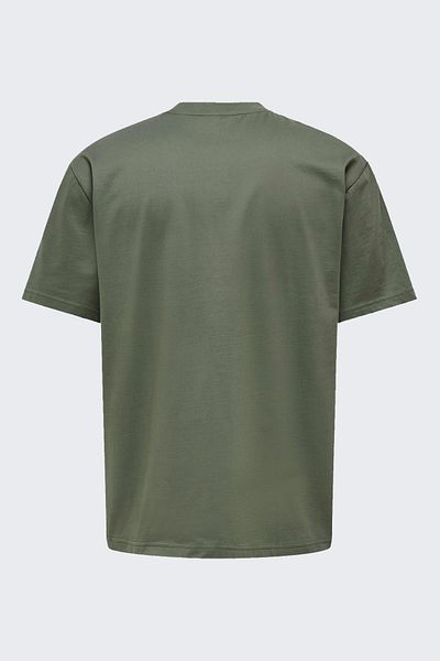 Only & Sons Onsfred Life Rlx Ss Tee Noos Men's Gray T-Shirt - 22022532