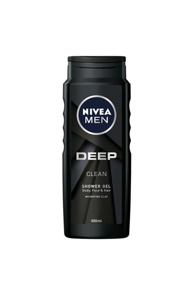 NIVEA SHOWER GEL 500ML MEN DEEP