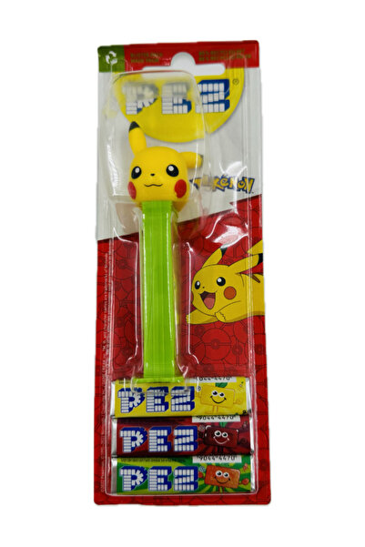 Pez Dispenser Pokemon Şekerleme Oyuncak Adam Yedek Şeker Paket İthal şekerleme