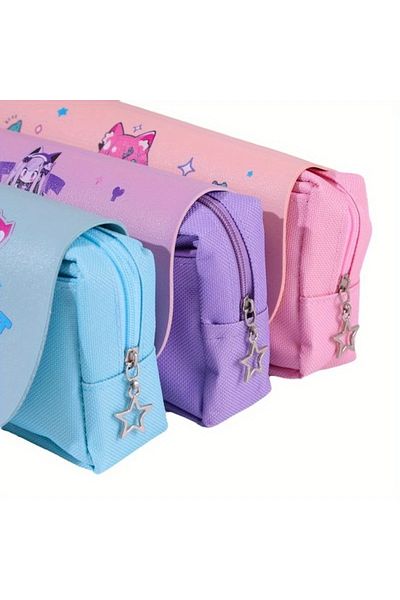 GlassySKY Sanrio Hello Kitty Μεγάλης χωρητικότητας Καμβάς Μολυβοθήκη Θήκη για στυλό Δώρο