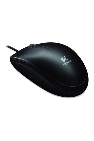 logitech Mouse optic Logitech B100, USB, 800 DPI (Negru)