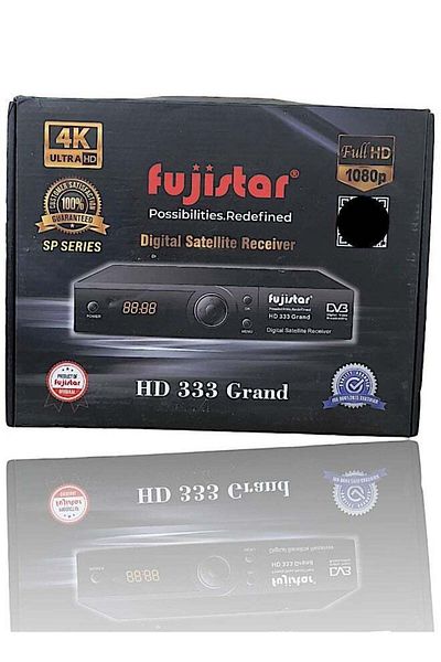 fujistar HD 333 Grand 4K Ultra HD Digital Satellite Receiver - High-Definition TV