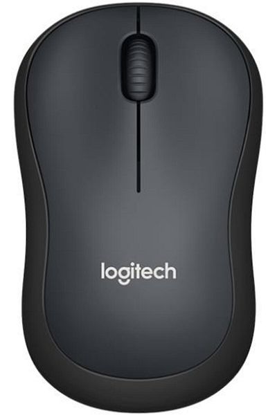 logitech Mouse optic fără fir Logitech M220 Silențios, USB, 1000 DPI (Gri)