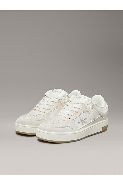 Calvin Klein Cream Women's Sneakers Yw0Yw 014900 Ge