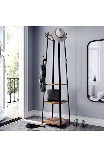 Abronya Portmanto 4 Katlı Ayaklı Askılık Modeli