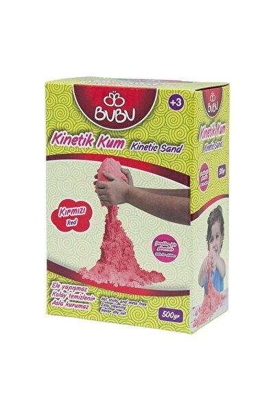 Genel Markalar Bu-Bu Oyun Kumu 500 Gr. Kırmızı