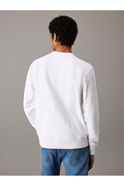 Calvin Klein WOVEN LABEL CREW NECK
