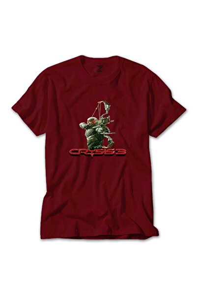 CrowsGate Tricou colorat Crysis Three Bowman, culoare roșie, mărimea XL