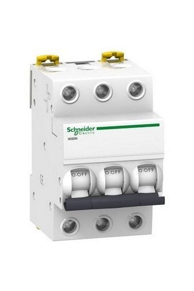 Schneider Electric Schneider A9K24306 3X6A 6Ka Ik60N C Type Automatic Fuse