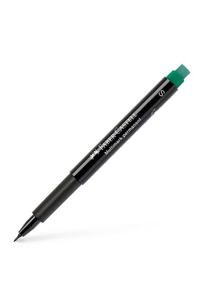 Faber Castell Permanent Marker Green S Multimark Faber-Castell