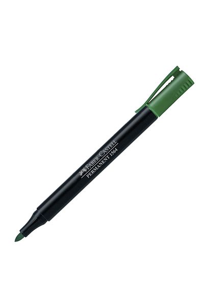 Faber Castell Permanent Marker Green Slim 1564 Faber-Castell