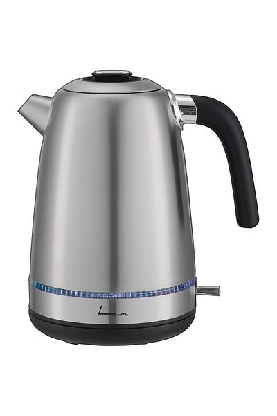 FRAM Fierbator electric Fram FEK-M2200SS, 1850-2200w, 1.7l, filtru detasabil, Negru/Argintiu