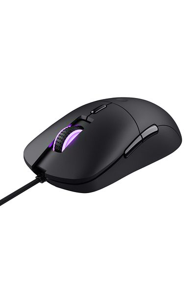 Trust Mouse Trust GXT981, 10000 dpi, optic, 6 butoane, interfata USB 2.0, iluminare RGB (Negru)