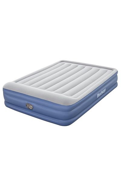 BESTWAY TriTech Doppelluftbett mit integrierter Elektropumpe 203 x 152 x 46 cm