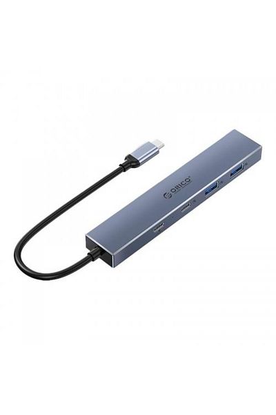 Orico HUB USB Orico DHY-2U2C, 4x USB 3.2 Gen 2 (Gri)