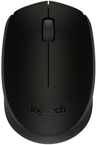 logitech Mouse Wireless Optic Logitech B170, USB, 1000 DPI (Negru)